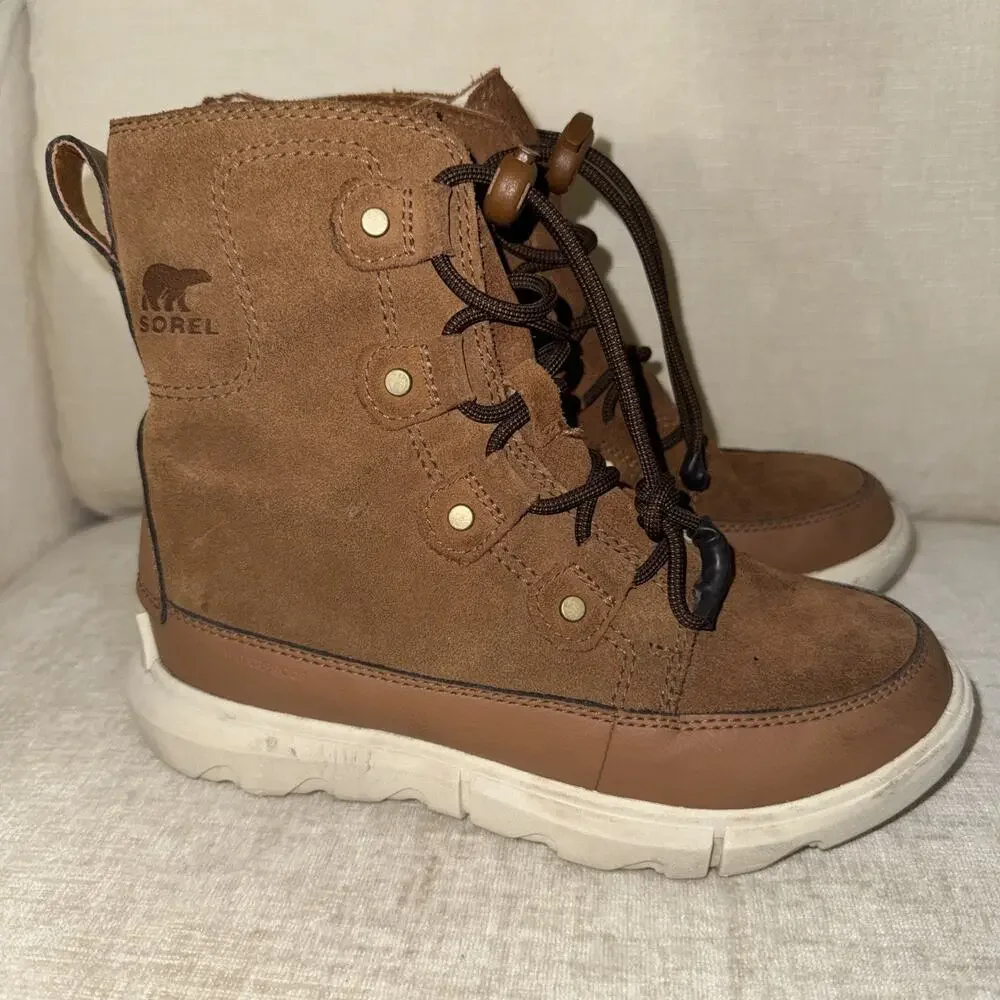 Sorel Explorer Next Joan Waterproof Boots - Size 3- Good Used Condition